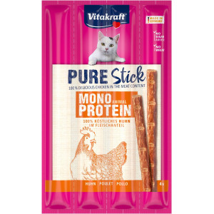 Vitakraft Pure Stick 4x5 g - Kattensnack - Kip