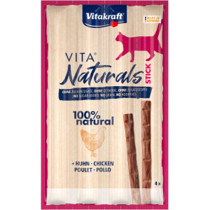 Afbeelding Vitakraft Naturals Cat Stick - Kattensnack - 4 stuks door Brekz.nl