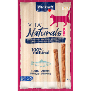 Vitakraft Naturals Cat Stick - Kattensnack - 4 stuks