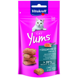 Vitakraft Cat Yums met zalm kattensnack (40 g)
