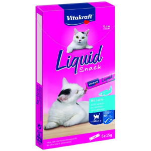 Vitakraft Liquid Snacks kattensnoep Zalm