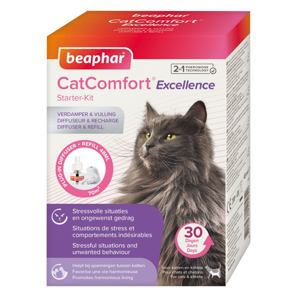 Afbeelding van 1 Navulling Beaphar CatComfort Excellence verdamper voor de kat 48ml