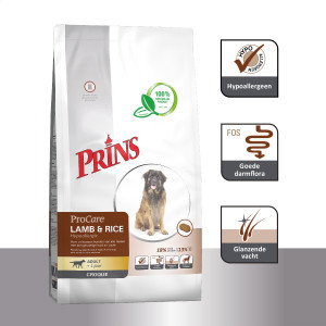 Prins ProCare Croque Lam & Rijst Hypo-Allergic hondenvoer