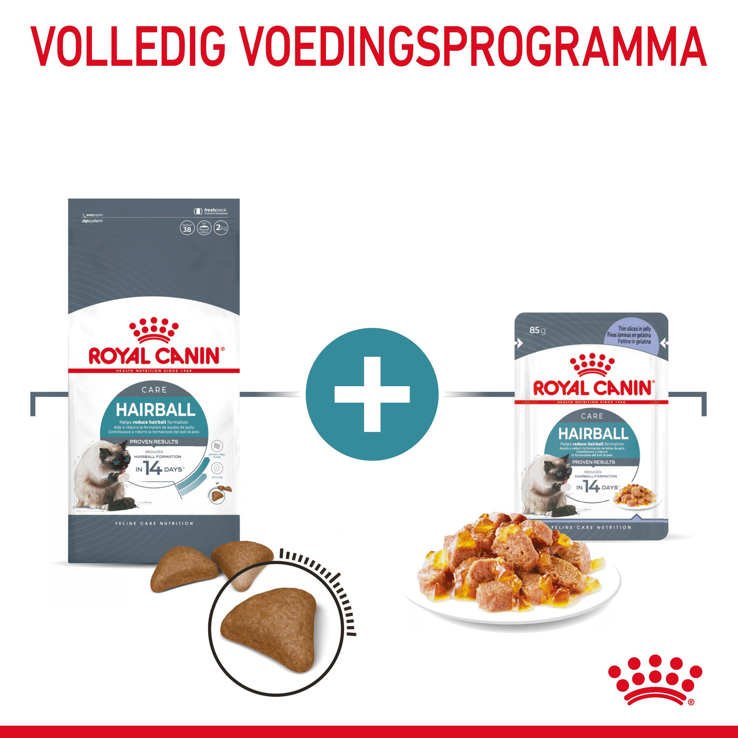 Royal Canin Hairball Care in gelei natvoer kat (85 g)