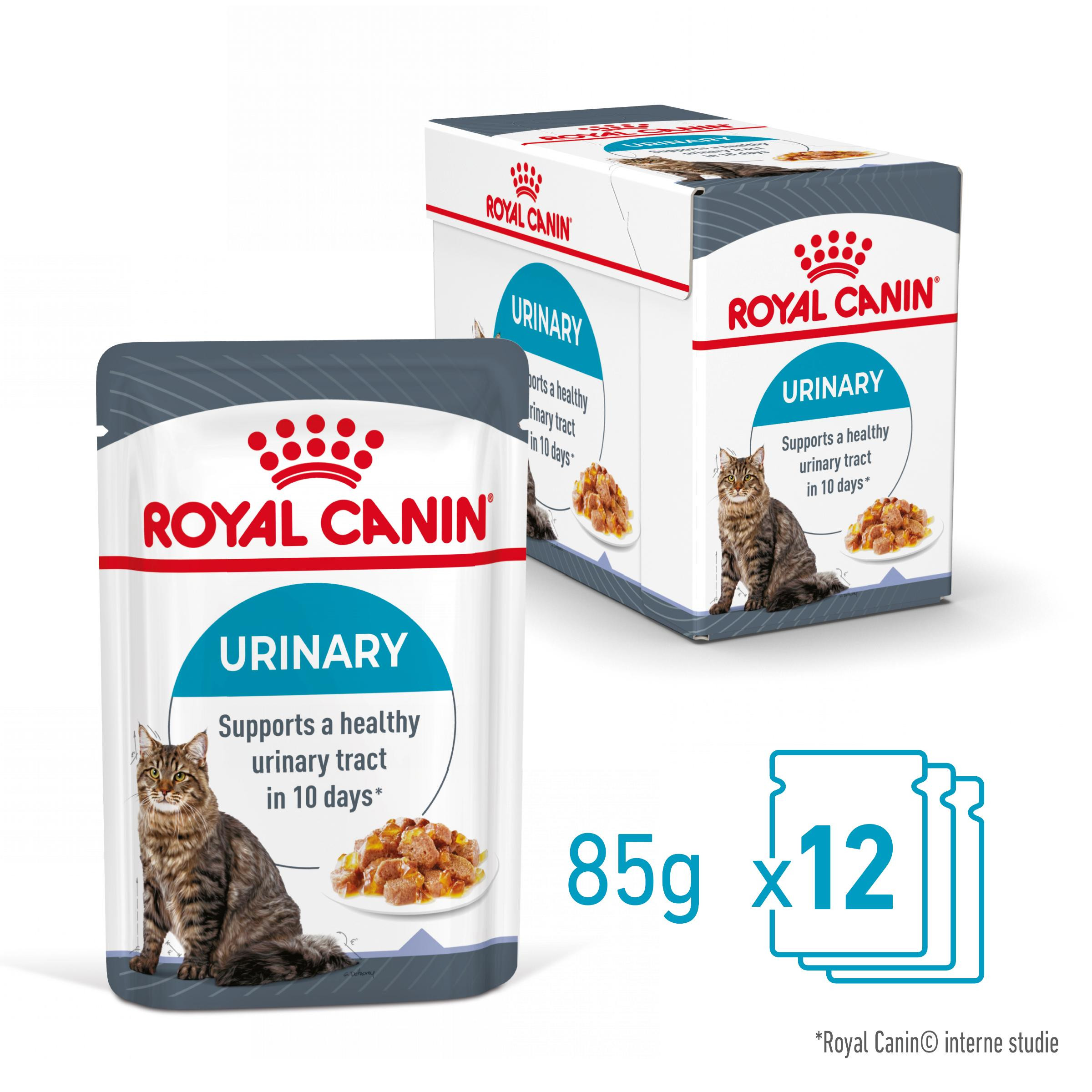 Royal Canin Urinary Care in gelei natvoer kat (85 g)