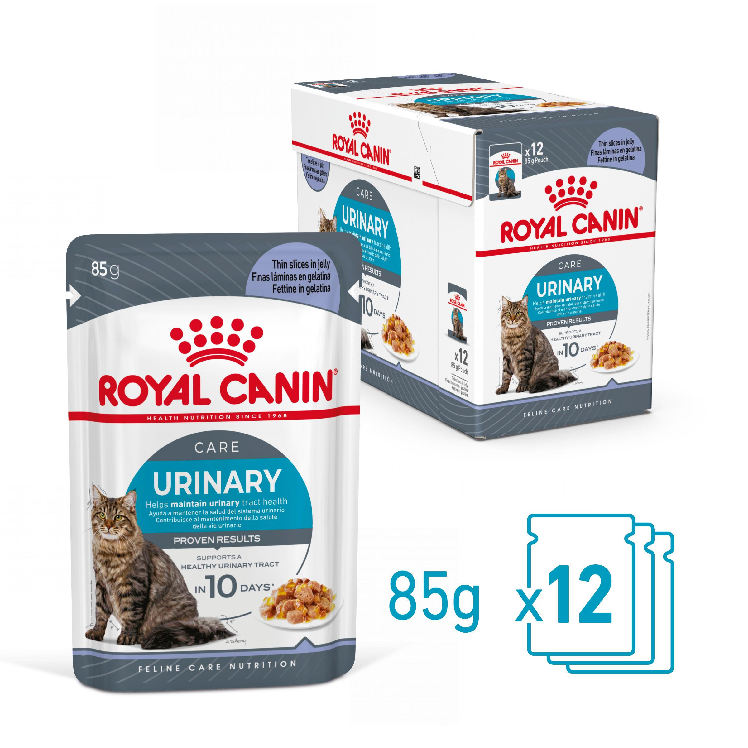 Royal Canin Urinary Care in gelei natvoer kat (85 g)