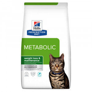 Hill's Prescription Diet Metabolic Weight Management kattenvoer met tonijn 2 x 8 kg