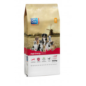 Afbeelding Carocroc 28/20 High Energy hondenvoer 3 kg door Brekz.nl