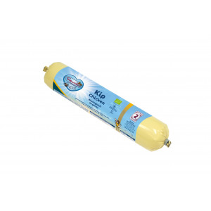 Renske Biologisch Graanvrij vers gestoomd kip natvoer hond (worst) 500 g afbeelding
