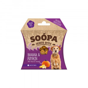 Afbeelding Soopa Bites Senior met pompoen & banaan hondensnack Per 3 door Brekz.nl