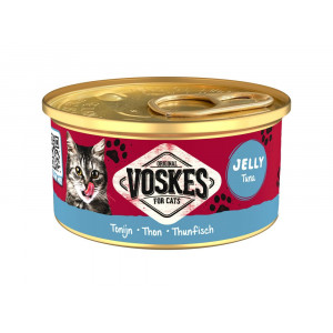 Voskes Kattenvoer Nat Tonijn - 24x 85gr - Voordeelverpakking