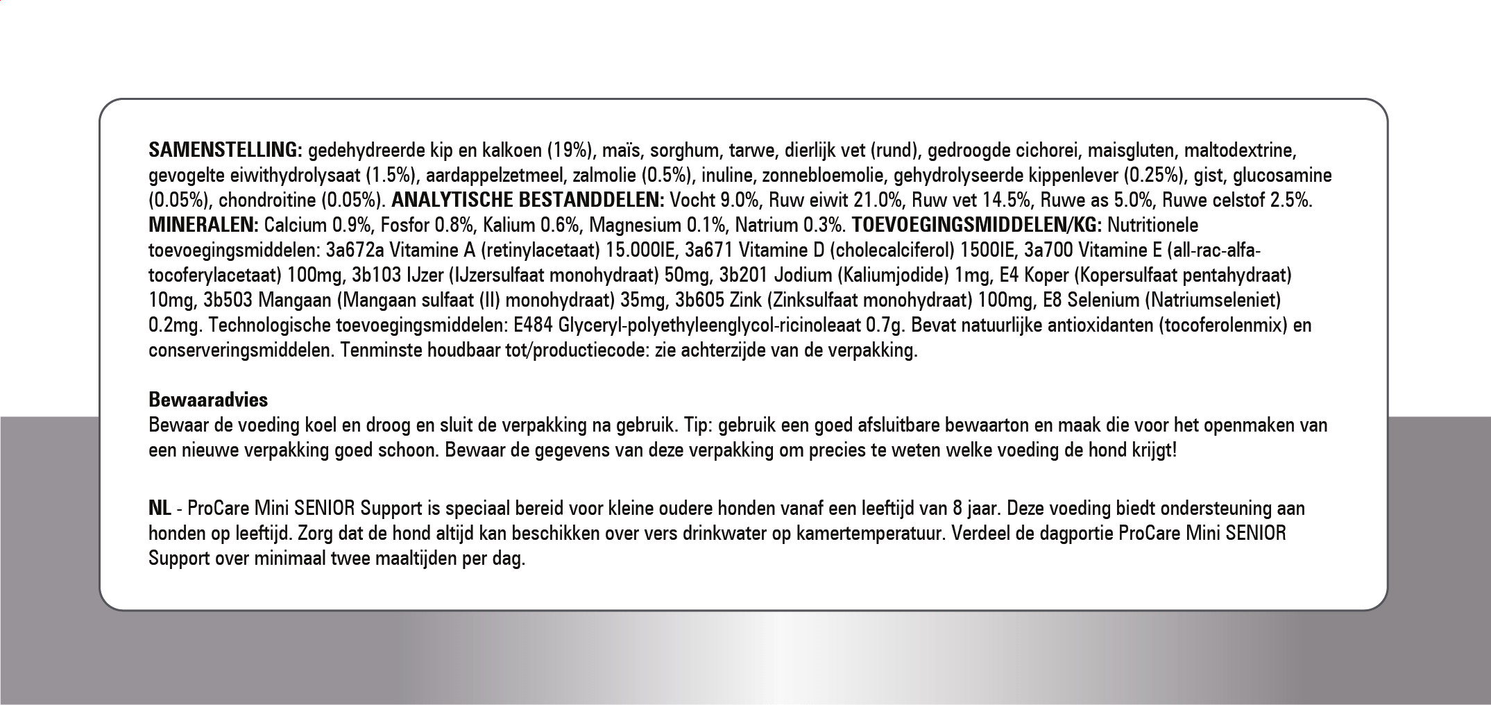 Prins ProCare Mini Senior hondenvoer