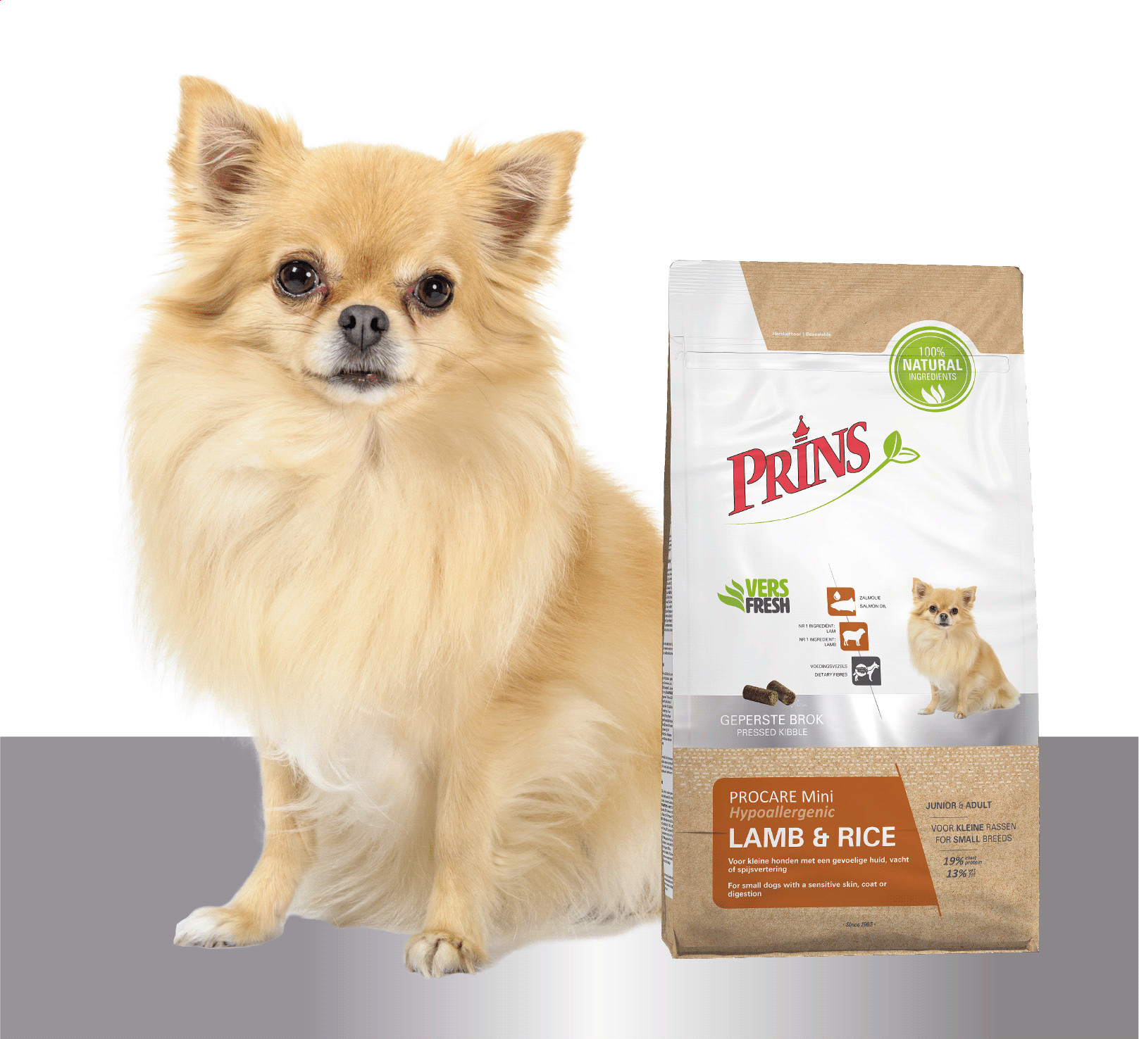 Prins ProCare Mini Lam & Rijst Hypoallergenic hondenvoer