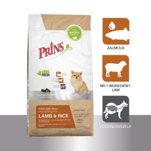 Prins ProCare Mini Lam & Rijst Hypoallergenic hondenvoer