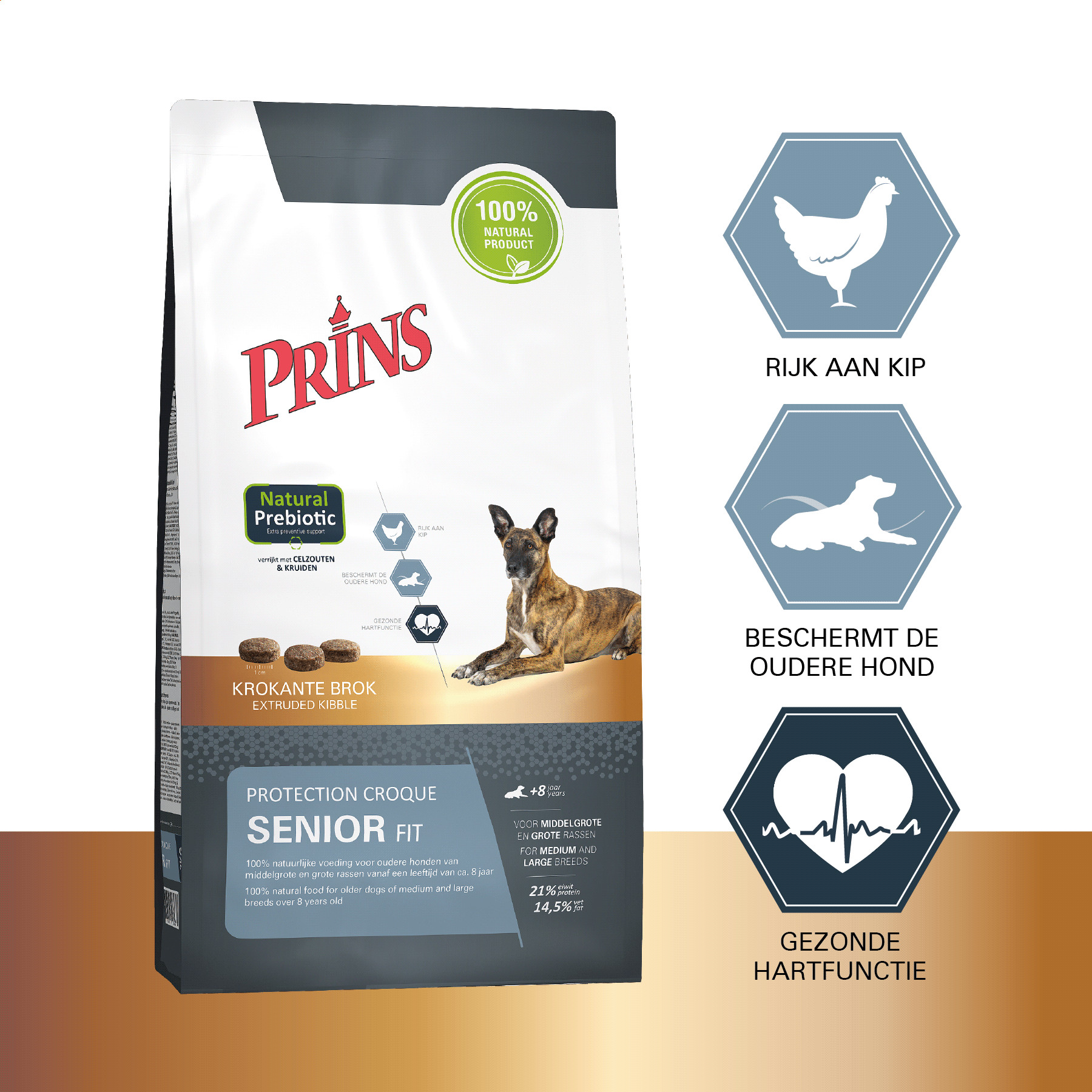 Prins Protection Croque Senior Fit hondenvoer