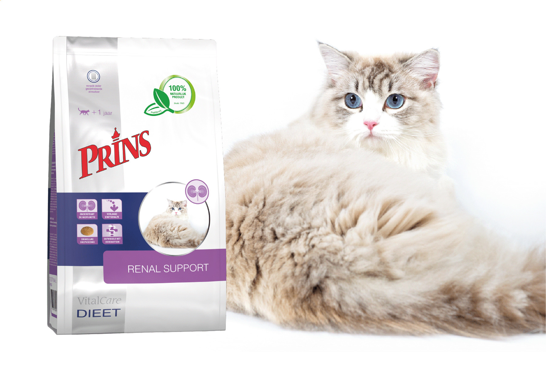 Prins Vitalcare Dieet Renal Support kattenvoer