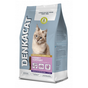 Afbeelding Denkacat Kidney Support kattenvoer 2 x 1,25 kg door Brekz.nl