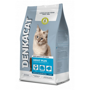 Afbeelding Denkacat Adult Plus kattenvoer 8 x 1,25 kg door Brekz.nl