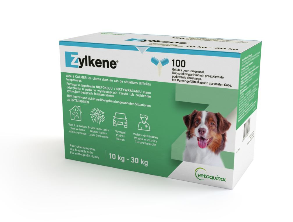 Afbeelding van 100 Caps. Zylkene 225 mg capsules voor de hond