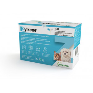 Afbeelding Zylkène 75 mg - 100 capsules (kat & kleine hond) door Brekz.nl