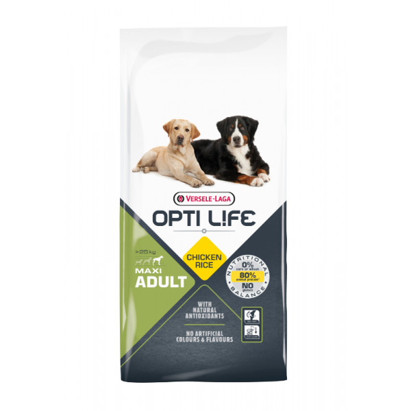 Opti Life Opti Life Adult Maxi hondenvoer 12,5 kg