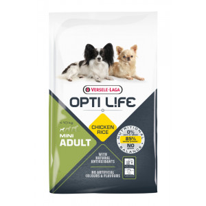 Afbeelding Opti Life Adult Mini hondenvoer 7.5 kg door Brekz.nl