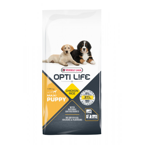 Opti Life Opti Life Puppy Maxi hondenvoer 12,5 kg