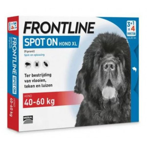 Afbeelding Frontline Spot on Hond XL 4 pipetten door Brekz.nl