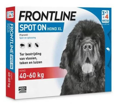 Frontline Spot-on hond XL / 40 - 60 kg