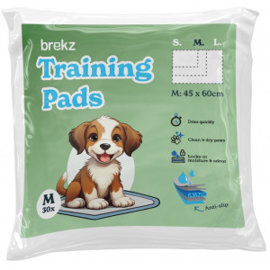 Brekz puppy training pads M (30 stuks) 3 verpakkingen afbeelding