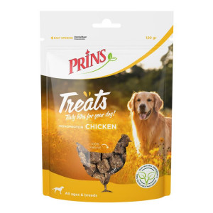 Prins Prins Treats - Hondensnacks - Kip 120 g Geschikt Voor Alle Rassen