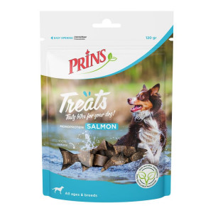 Afbeelding Prins Prins Treats - Hondensnacks - Zalm 120 g Geschikt Voor Alle Rassen door Brekz.nl