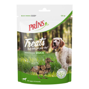 Afbeelding Prins Treats Duck hondensnack (120g) 2 stuks door Brekz.nl