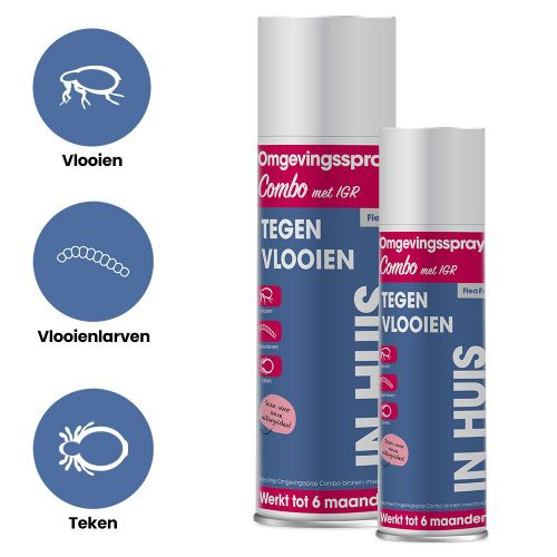 Flea Free Omgevingsspray antivlo Combo met IGR