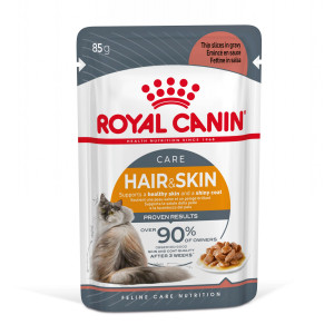 Royal Canin Pouch Intense Beauty kattenvoer In Saus
