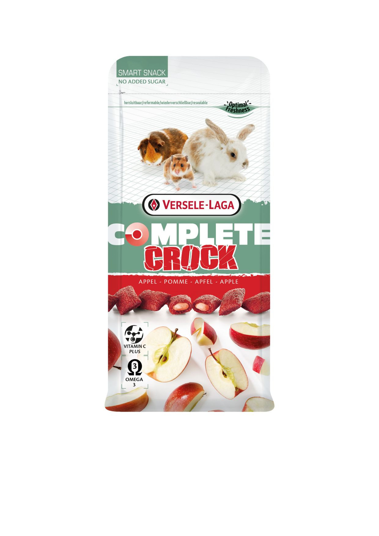 Versele-Laga Complete Crock Apple (50 g) knaagdierensnack