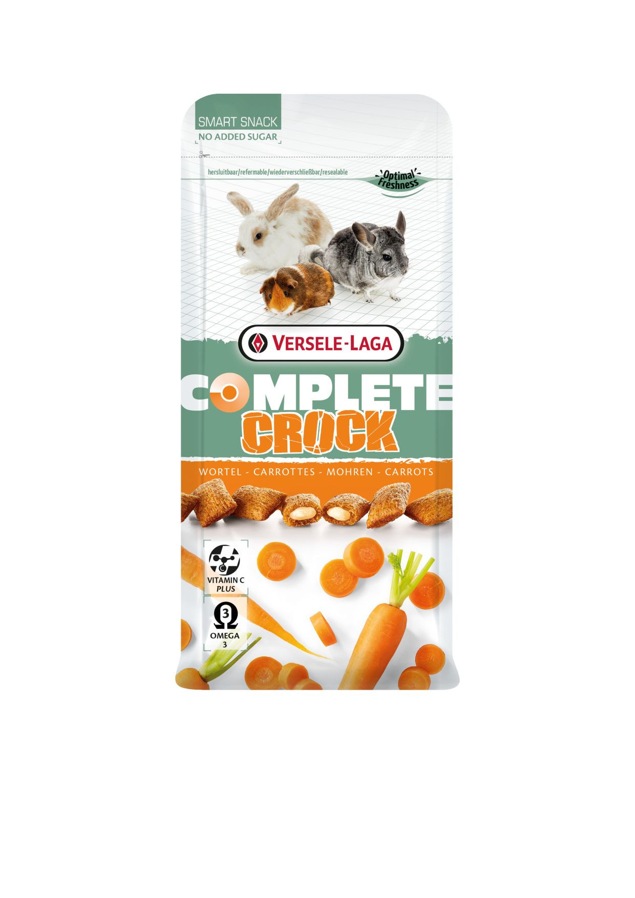 Versele-Laga Complete Crock Carrot knaagdierensnack (50 g)
