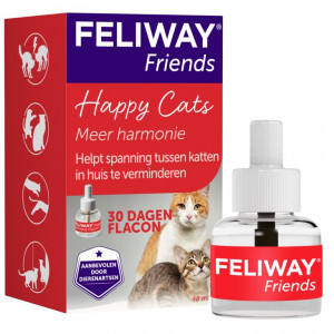 Feliway FRIENDS Verdamper voor de kat Navulling