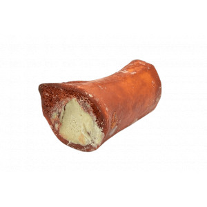 Brekz Snacks - Gerookt runderbot gevuld met schaapvet voor de hond 3 stuks