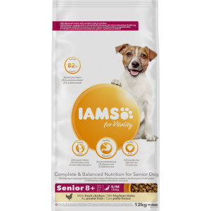 Afbeelding Iams Mature & Senior Hondenvoer 12 kg door Brekz.nl