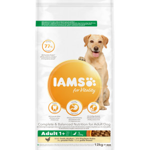 Afbeelding Iams Adult Large Breed Hondenvoer 12 kg door Brekz.nl