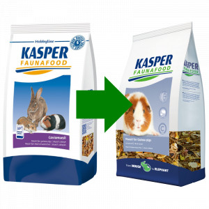 Afbeelding Kasper Fauna Caviamuesli 15 kg door Brekz.nl