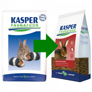 Afbeelding Kasper Fauna Konijnenkorrel Hobby 20 kg door Brekz.nl