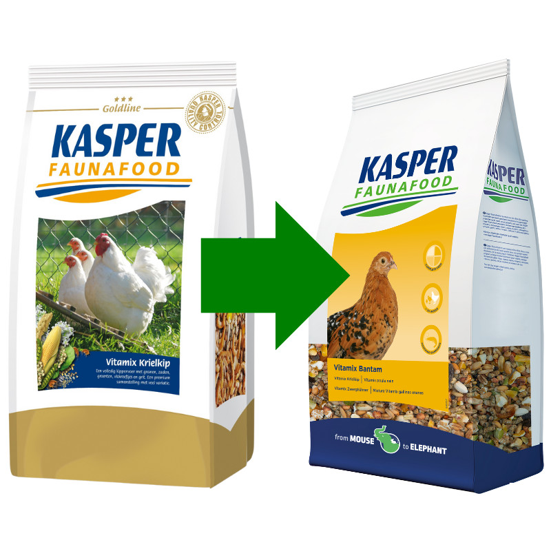 Kasper Fauna Goldline Vitamix Krielkip