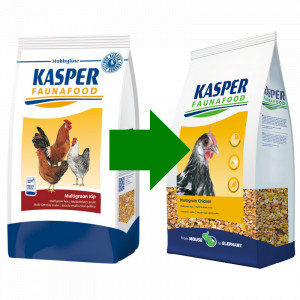 Afbeelding Kasper Fauna Multigraan Kip ACTIE 4 kg door Brekz.nl