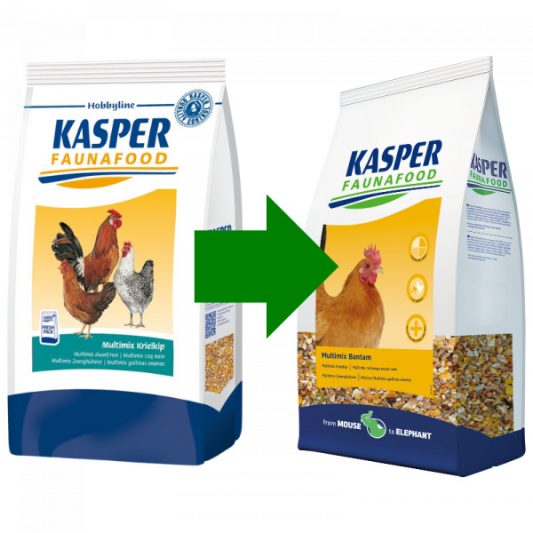 Kasper Fauna Multimix Krielkip 2 x 4 kg