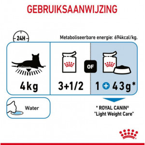Royal Canin Light Weight Care in gravy natvoer kat
