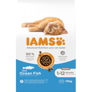 IAMS for Vitality Kitten met oceaanvis kattenvoer