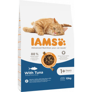 Iams Adult kattenvoer met tonijn 10 kg afbeelding