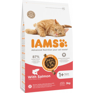 Iams Adult kattenvoer met zalm 2 x 3 kg afbeelding